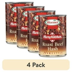 (4 pack) Roast Beef Hash, Canned Roast Beef Hash, 14 oz Can