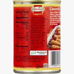 HORMEL Beef Tamales in Chili Sauce, Canned Tamales, Shelf-Stable, 15 oz Steel