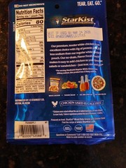 StarKist Less Sodium Premium White Chicken – 2.6 oz Pouch, 12- Pack, Free Ship
