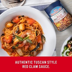Tuscan Style Red Clam Sauce, 15 oz Can – Made with Fresh Clams, Garlic & Spic…