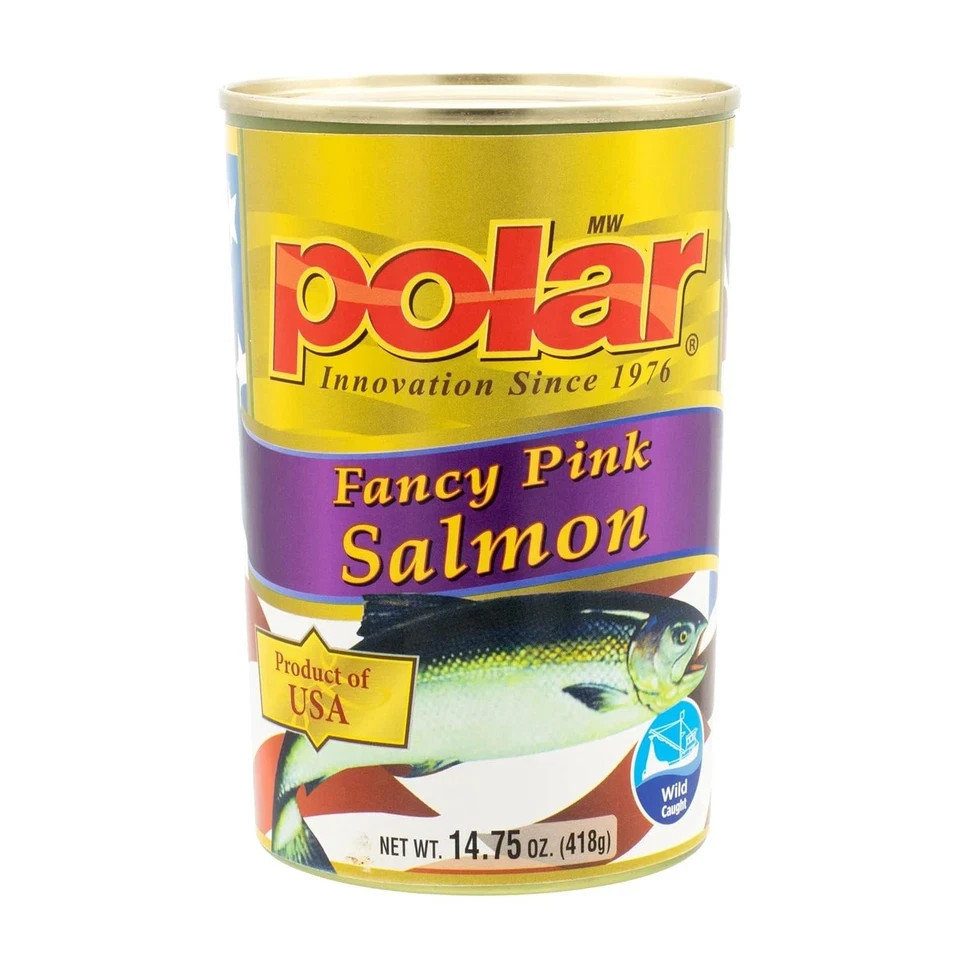 MW Polar Fancy Pink Salmon, 14.75 oz Can (Pack of Ounce 12) Exp 2030
