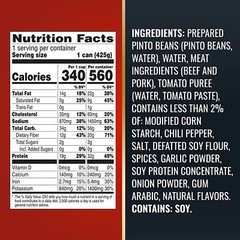 Dennison’s, Hot Chili Con Carne with Beans, 15oz Can (Pack of 6)