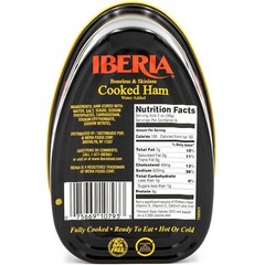 Iberia Boneless & Skinless Cooked Ham 🥪 16 oz