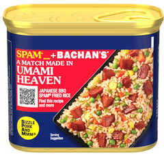 Spam Bachan’s Japanese BBQ Sauce Luncheon Meat 12 oz ( Pack of 6 )~11/2028
