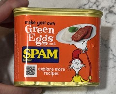 Collectors edition – Green eggs And Ham Spam. One Can
