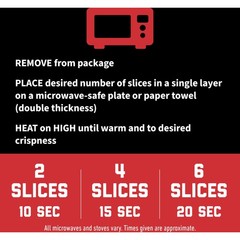HORMEL BLACK LABEL Fully Cooked Bacon – Thick 10.5 Ounce (Pack of 1)