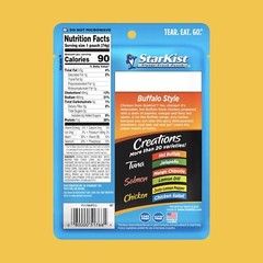StarKist Chicken Creations BOLD Buffalo Style 12 Pack 2.6oz Pouches Gluten Free