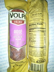 ROSE Wine Italian Smoked Salami Volpi Primo 24oz AllNatural ULTIMATE Delicacy