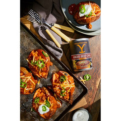 (4 pack) Yellowstone Angus Beef No Beans Chili, 15 oz. Can Savory