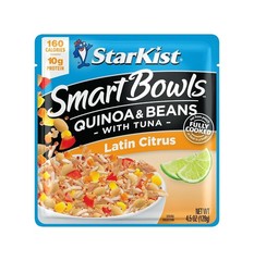 Smart Bowls Latin Citrus Pouch Pack – Ready-to-Eat Quinoa & Tuna Meal