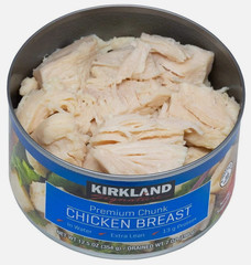 7 Kirkland Premium Chunk Chicken Breast Packed in Water 12.5oz Fresh BestBy 2029
