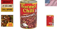 Delicious Chunky Beef Chili with Beans, 15 oz – Ideal for Chili Dogs and More