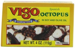 Versatile 4 Ounce Canned Jumbo Squid in Sunflower Oil – Perfect for Recipes