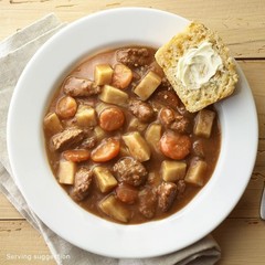 Hearty DINTY MOORE Beef Stew & Beans Variety Pack – Shelf Stable, 8 x 15 oz Cans