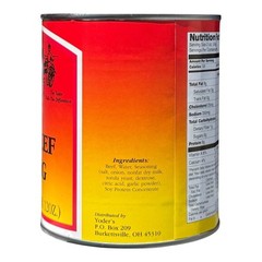 Yoder’s Fully Cooked 28 Oz Fresh REAL Canned Taco Beef Filling 6 28 ounce