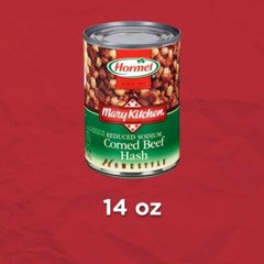 Hormel Mary Kitchen Hash CORNED BEEF REDUCED SODIUM, 14 Oz (Pack of 6)
