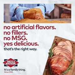 Fully Cooked Chef Carved Dinner Ham – 3 lb, Juicy & Flavorful, Perfect for Meals