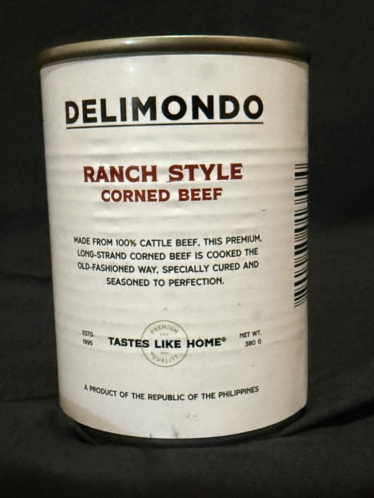 Delimondo Ranch Style Corned Beef 380g Expire 2029