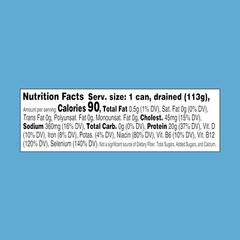 Chunk Light Tuna in Water, 5 Oz Can, Pack of 48