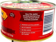 OX & Palm Corned Beef with Natural Juices Original Chunky Style 11.5 oz