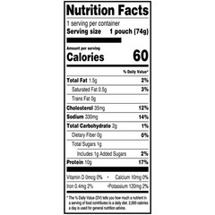 3-Pack Great Value Premium White Chicken Salad, Ready-to-Eat, 2.6 oz Pouches