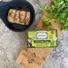 6 Flavor Variety Pole & Line Wild Tuna Fillets in Virgin Olive Oil from PORTUGAL