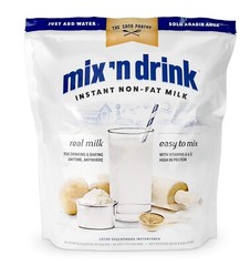 Mix ‘n Drink Instant Skim Milk, Fat-Free, GMO-Free, Gluten-Free, Nut-Free, rB…