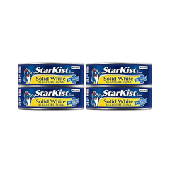 Solid White Albacore Tuna in Water, 5 Oz Can, Pack of 4