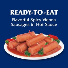 Hot & Spicy Vienna Sausage in a Can, 12g Protein Per Serving, 4.6 oz Can (Pack
