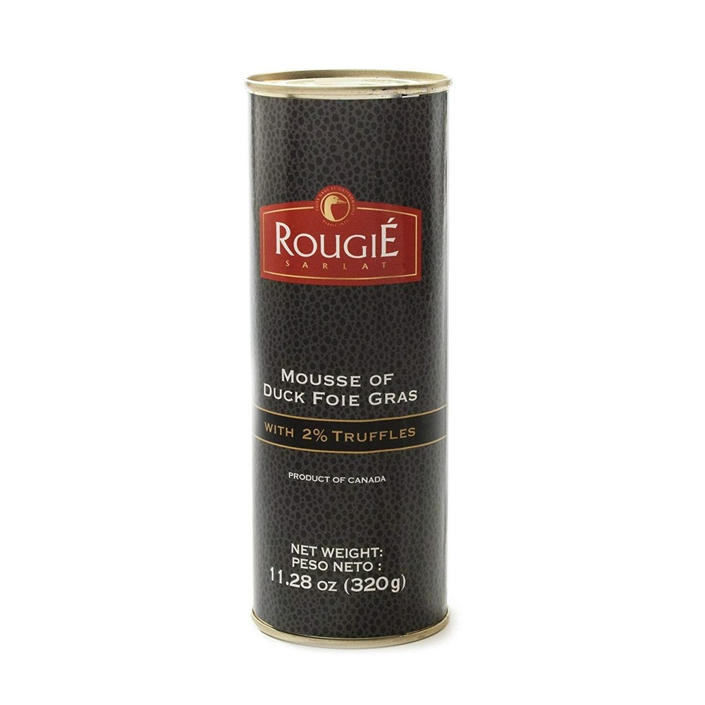 Mousse of Duck Foie Gras with 2% Truffle by Rougie (11.28 ounce) – USA Seller