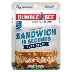 Sandwich in Seconds Tuna Salad, 2.5 oz Pouch – Ready to Eat
