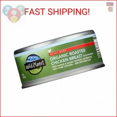 Wild Planet Organic Roasted Chicken Breast, Skinless and Boneless, No Salt Added