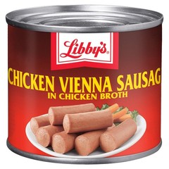 Chicken Vienna Sausage Libby’s in Broth 4.6 oz Can