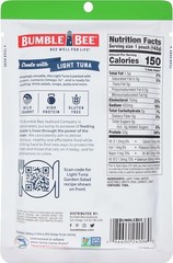 Chunk Light Tuna in Water, 5 Oz Pouches (Pack of 12) – Ready to Eat Wild Caught