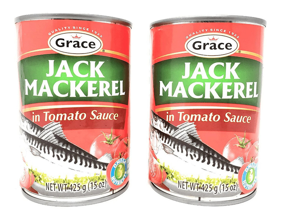 Jack Mackerel in Tomato Sauce (2 Pack, Total of 850G) Large