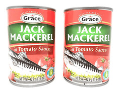 Jack Mackerel in Tomato Sauce (2 Pack, Total of 850G) Large