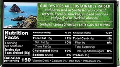 6 PACK – Crown Prince Natural Smoked Oysters in Pure Olive Oil 3 oz EXP: 03/2027