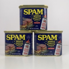 (3) Spam Bachan’s Japanese Barbecue BBQ Sauce Spam 12 oz Bachans Limited Edition