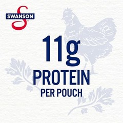 Fully Cooked Garlic & Herbs Chicken Pouch – Ready to Eat, On-the-Go Meals, 2.6 O