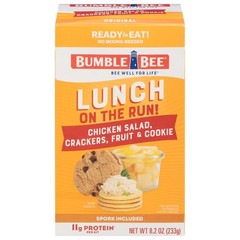Lunch On The Run Chicken Salad with Crackers Kit, 8.2 oz Ready to Eat, Inclu…