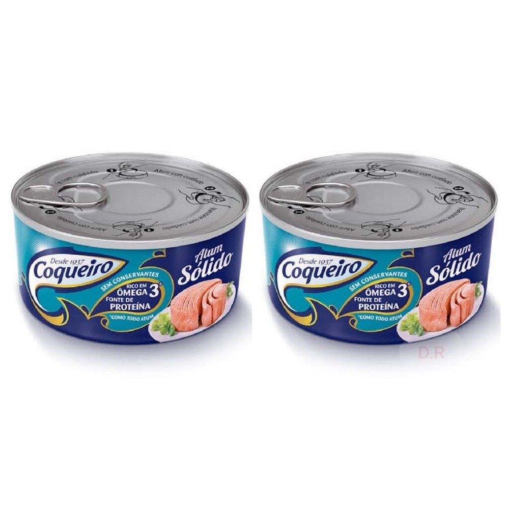 Coqueiro Tuna in Oil – 12oz Total (2 Cans x 6oz) – Premium Quality