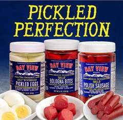 Bay View Smoked Pickled Polish Sausage, No MSG, Gluten Free, No Soy, 0G Sugar, 9