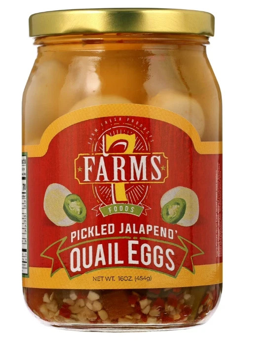 7 Farms Pickled Jalapeno Quail Eggs…