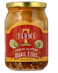 7 Farms Pickled Jalapeno Quail Eggs…
