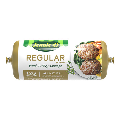 Jennie O Regular Turkey Sausage 16 Oz (4 Pack)