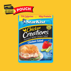 Chicken Creations Chicken Salad Pouch (2.6 Oz – 1 Pack) Fully Cooked White Meat,