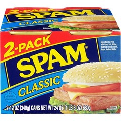 SPAM Classic Canned Meat, 12 Ounce