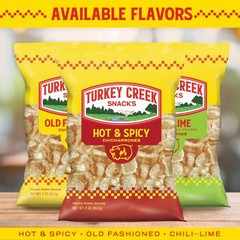 Hot & Spicy Chicharrones, Fried Pork Rinds – Spicy Flavored Pork Skins – Low …