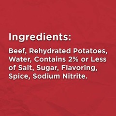 Corned Beef Hash 14 Ounce Canned Fully Cooked 17g Protein Pack of 12