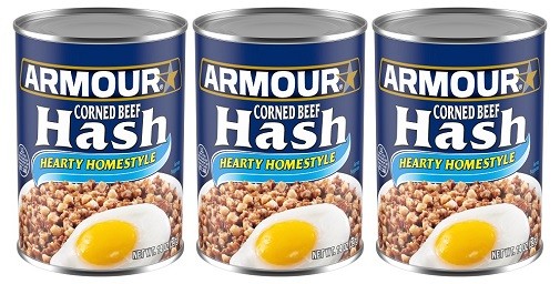 Armour Corned Beef Hash Hearty Homestyle 3 Pack